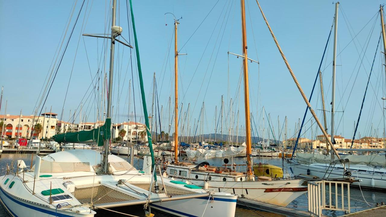 Appt T1 Bis, Terrasse Face Mer, Renove, Climatise Leucate Luaran gambar