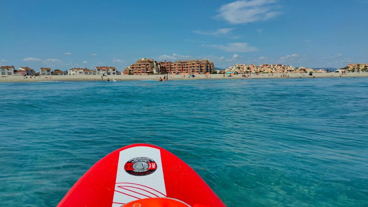 Appt T1 Bis, Terrasse Face Mer, Renove, Climatise Leucate Luaran gambar